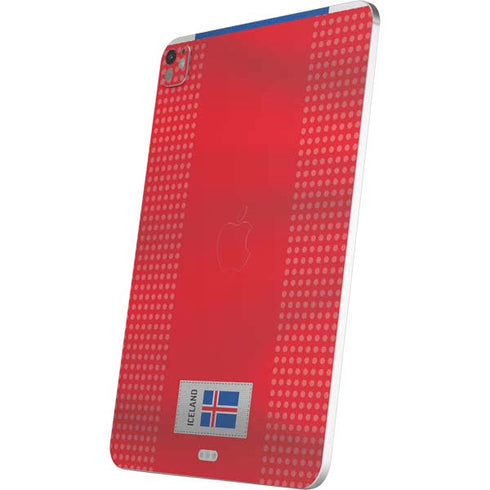 Iceland Soccer Flag iPad Pro 13in M4 (2024) Skin
